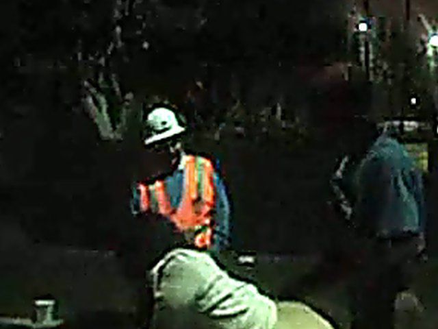 Couple fucking in public get caught by fireman