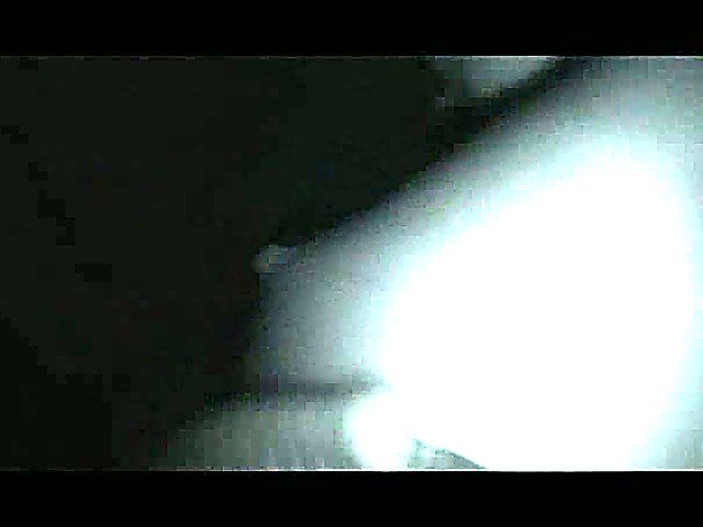 Beautiful young babe gets fucked at night