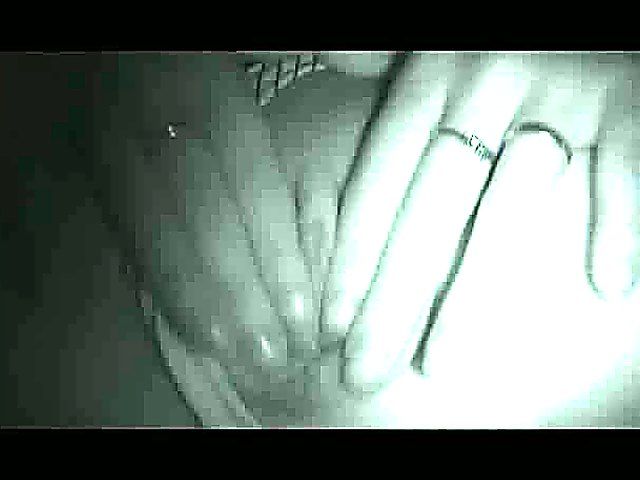 Beautiful young babe gets fucked at night