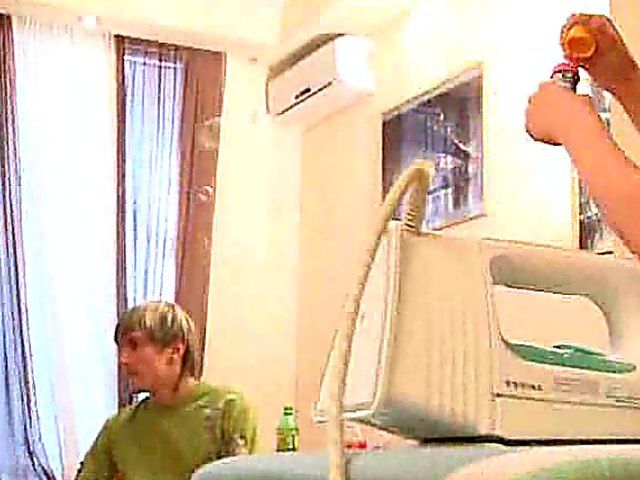 Young couple have a hot passionate sex session