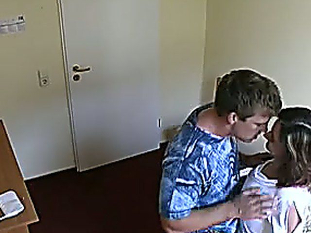 Cheating wife fucks her lover in a Motel