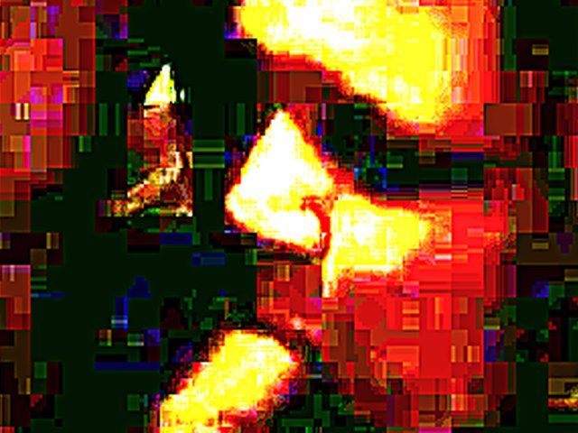 Blonde babe with massive tits sucks cock