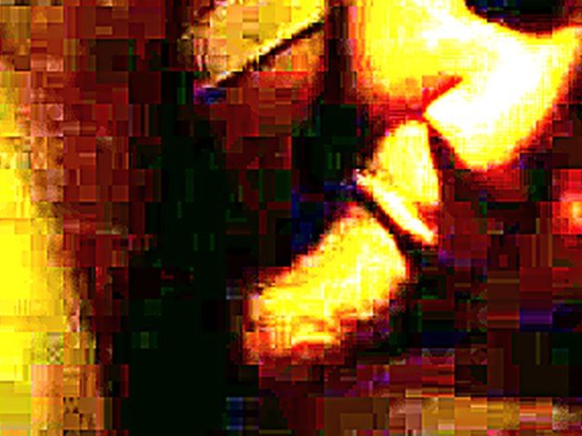 Blonde babe with massive tits sucks cock