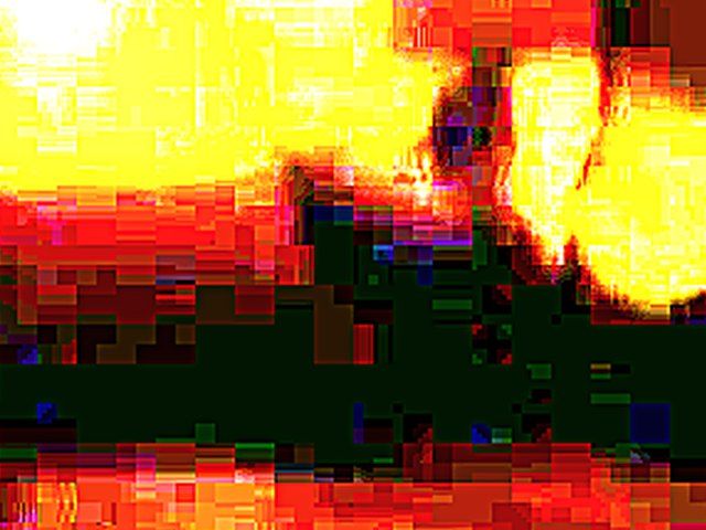 Blonde babe with massive tits sucks cock