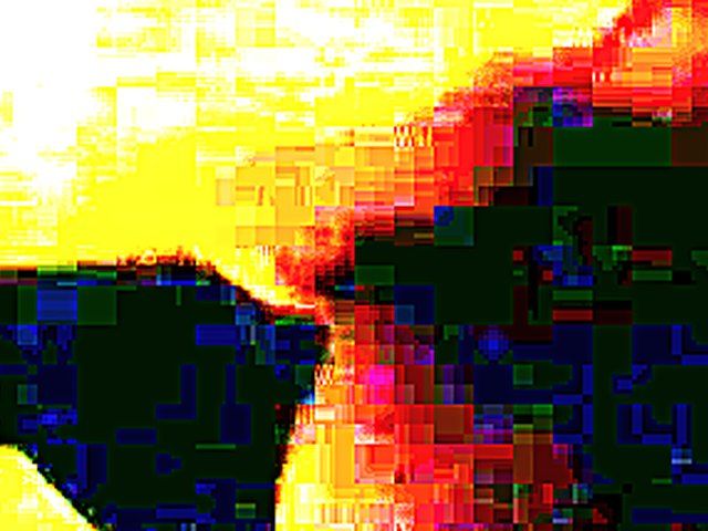 Blonde babe with massive tits sucks cock