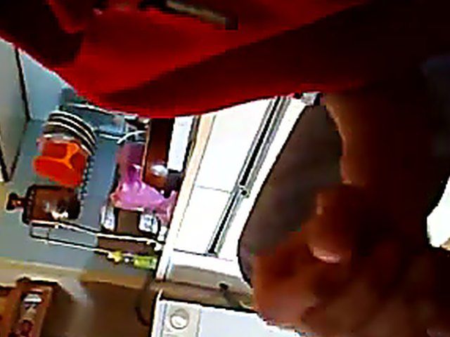 Bulgarian slut rubs, and sucks an excited cock