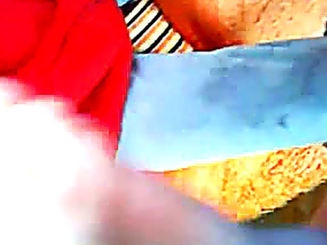 Bulgarian slut rubs, and sucks an excited cock