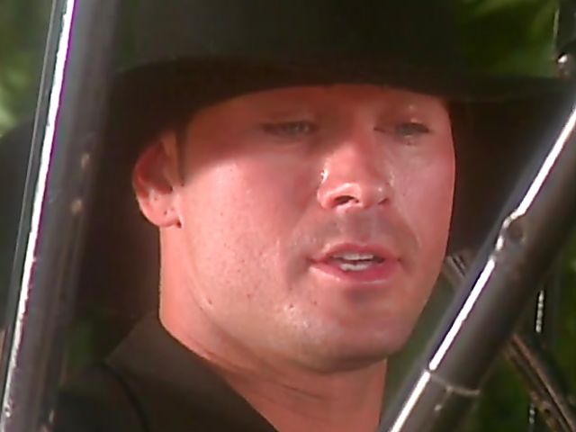 Vintage maid has sex with a coachman in the forest