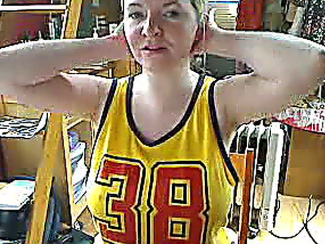 Plump blonde uses dildos in her used pussy