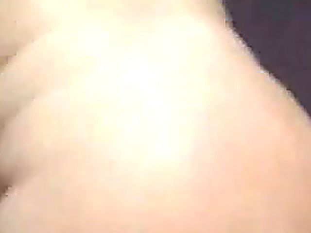 Fat slut gets a dildo in her pussy