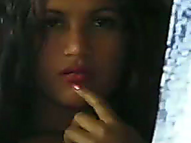 Latina sluts fuck a huge black dick outside