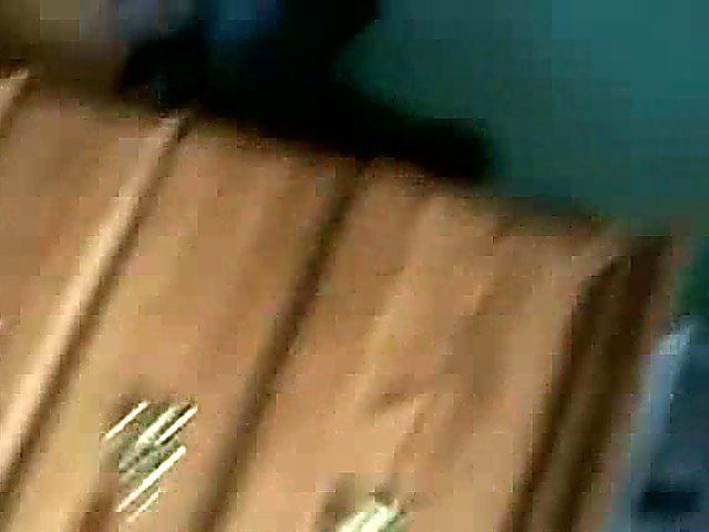 Horny blonde sucks cock and swallows cum