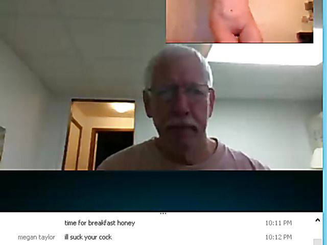 Granny dave doing handjob