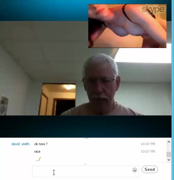 Granny dave doing handjob
