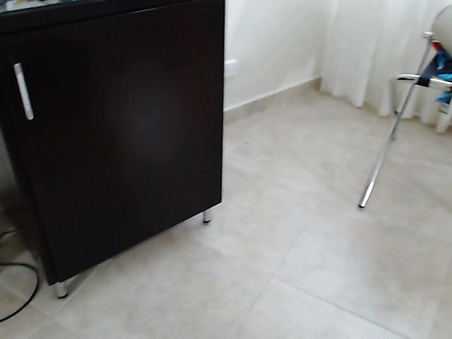 Horny chick strokes her pussy though her panties