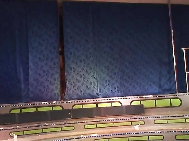 Sexy Filipina models on stage