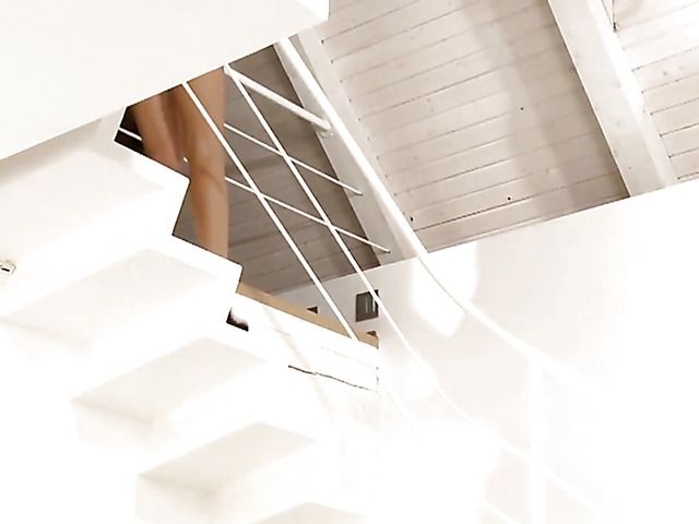 Lez girl gets her bald pussy licked and fingered