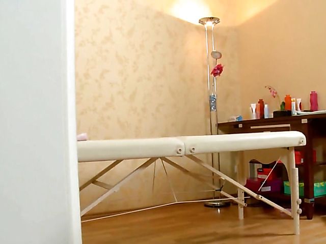 Girl takes it from behind after massage