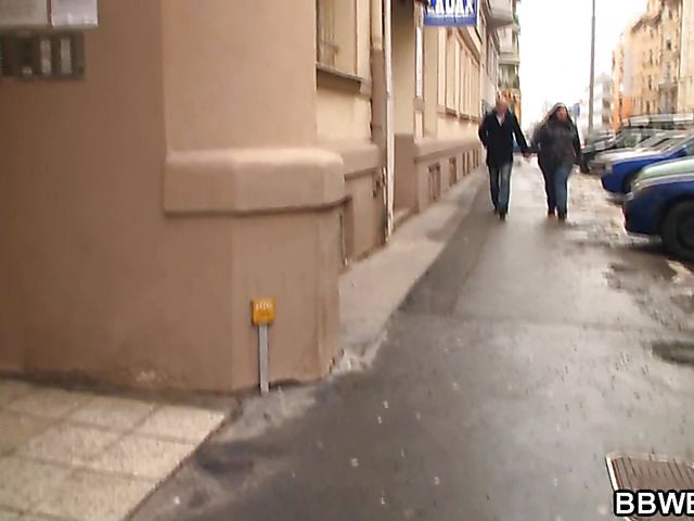 BBW next door picked up and fucked