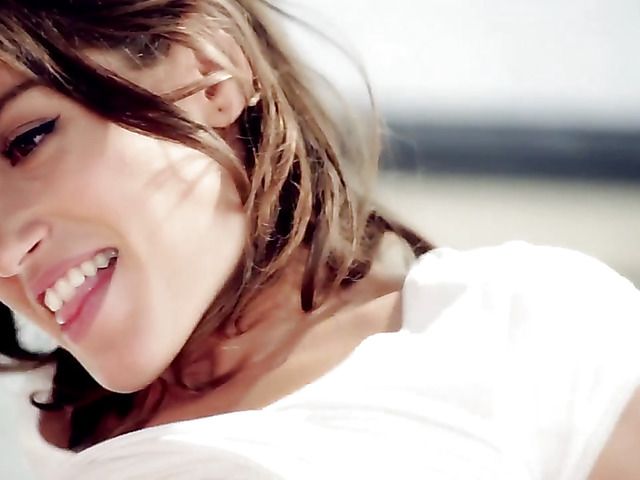 Sweet brunette takes on cock