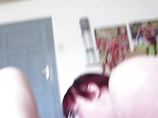 Fat mature wife sucks her husbands cock