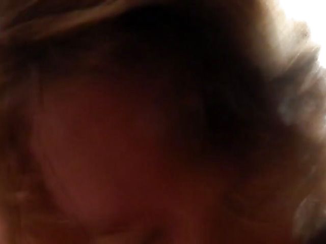 Mature woman eats meaty black cock