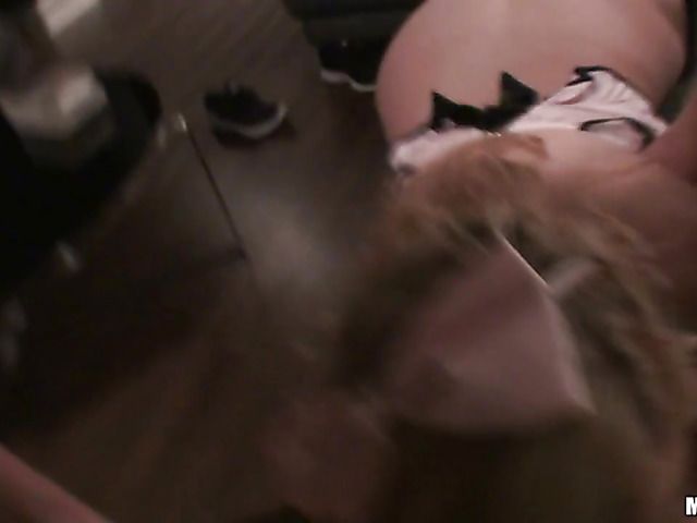 Two nice girls share a meat pipe