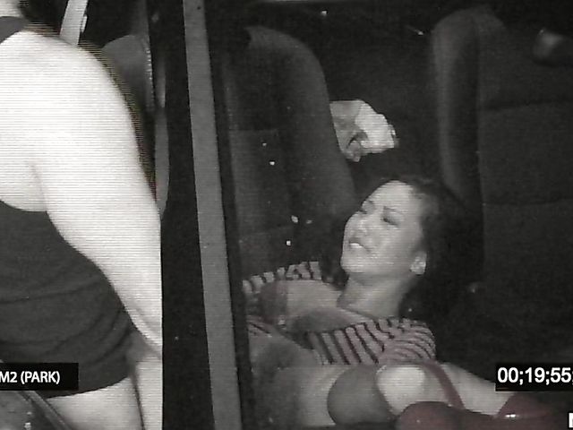 Shave asian hottie gets tag teamed at nighttime