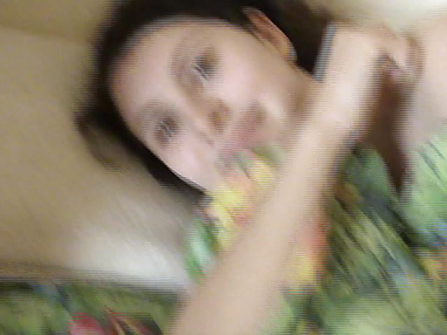 Black haired GF in white bunny outfit