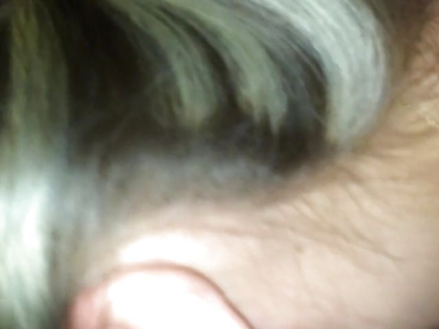 Cute GF sucks the cum out of dick