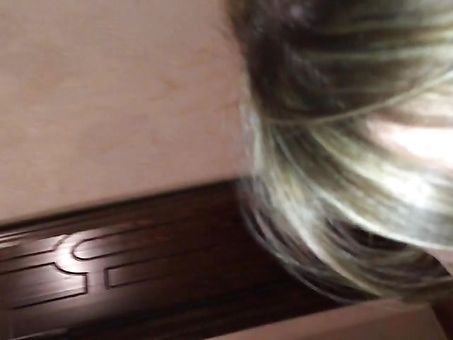 Cute GF sucks the cum out of dick