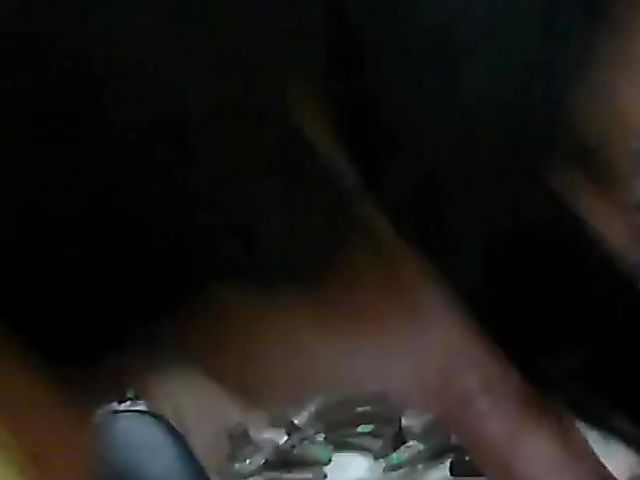 Russian blowjob at a store on camera