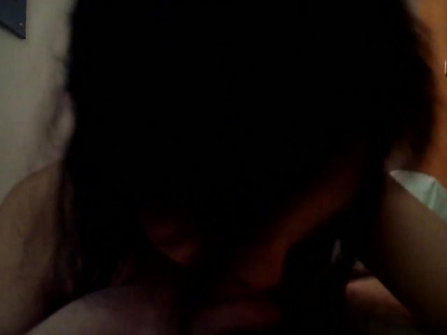 Pretty Asian girl sucking cock before work