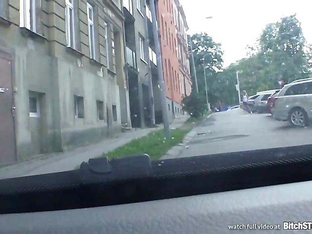 Bitch STOP - Horny nympho gets fucked outdoors