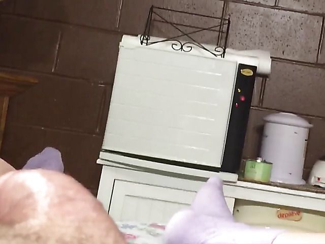 Man gets a hard on during Brazilian wax