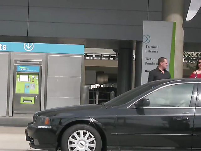 Sex starved euro babe with fake boobs