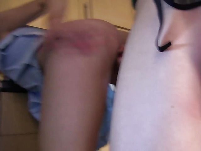 Lesbians in uniform use strap-on