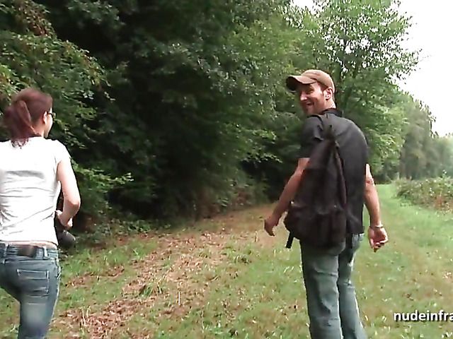 Double penetration in the outdoors