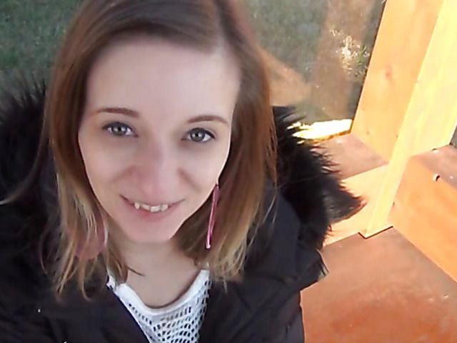 Amazing chick anal sex at bus station