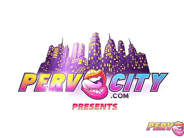 Bosomy brunette in mini-skirt gets assfucked POV