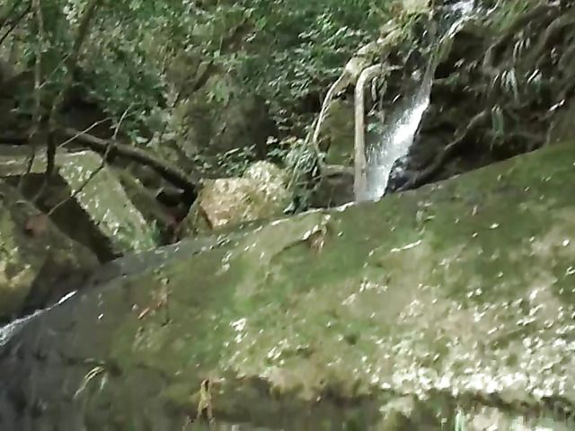 Latina lactating in the mountains for her BF