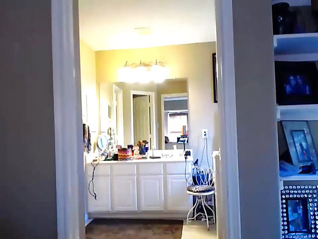 Big titted blonde beauty on webcam