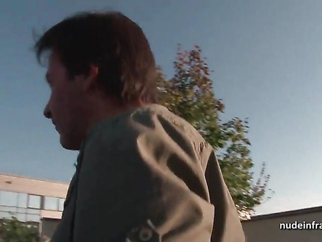 Warehouse anal with nasty French girl