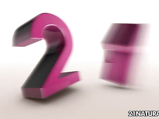 Bare foot girl gets some pussy stuffing