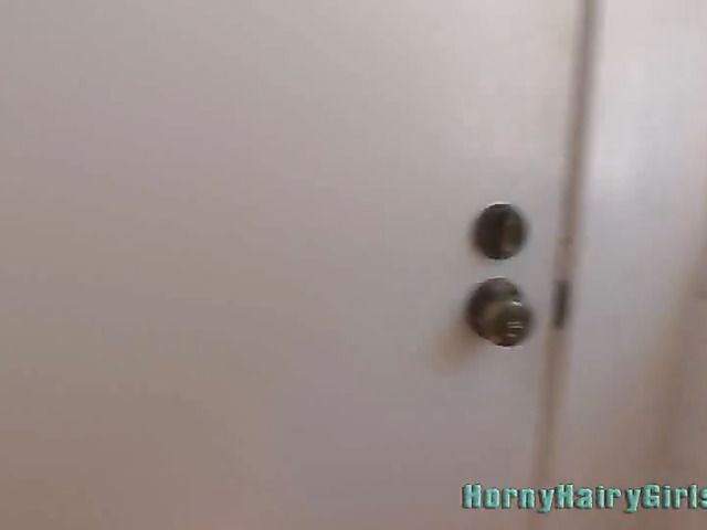 Hairy Vicki Juniper with big clit fucked POV