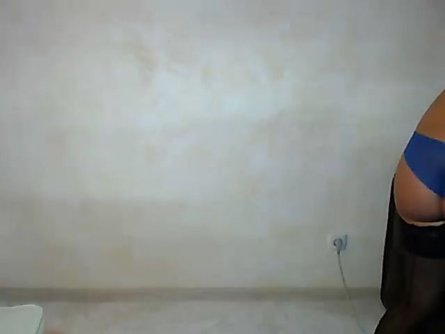 Big boobed webcam babe Barrrbi in blue lingerie