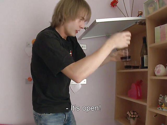 Skinny teen girls first FFM threesome