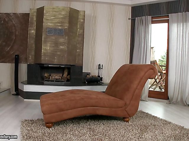 Balls deep fuck with blonde in stockings