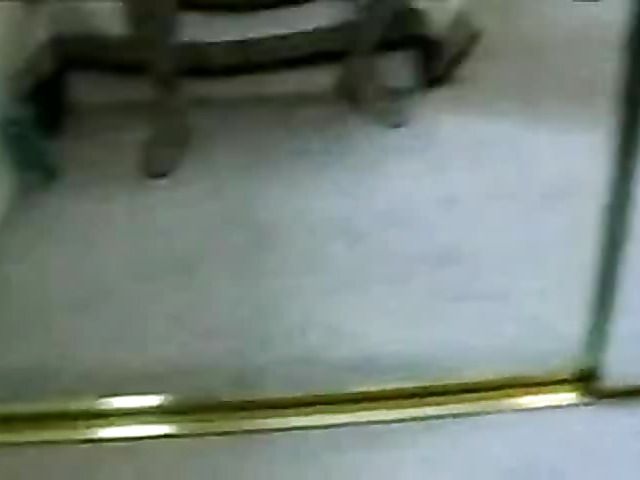 Tattooed couple fuck in front of the mirror