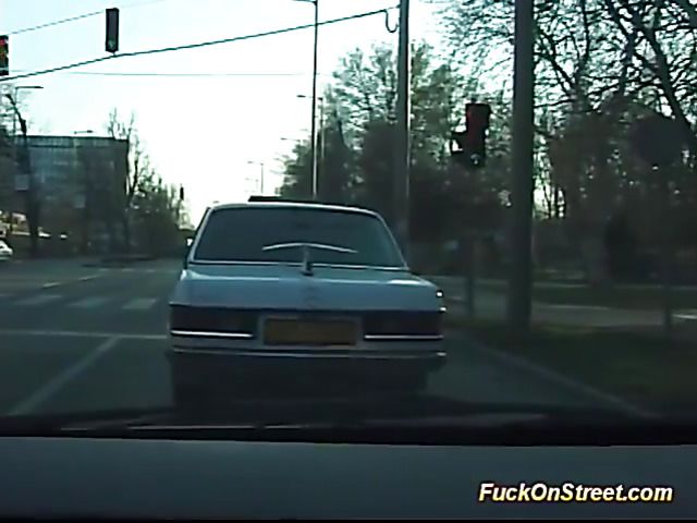 Real backseat teen fuck